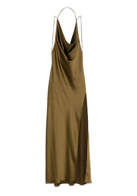 Olive green Vera gown The Andamane - women